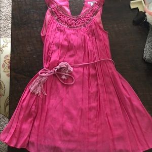 Pink boutique shop dress